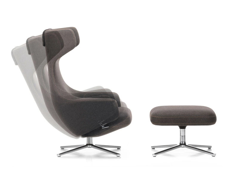 Vitra ヴィトラ Grand Repos & Ottoman グラン レポ & オットマン ラウンジチェア Vitra ヴィトラ Grand Repos & Ottoman グラン レポ & オットマン ラウンジチェア
