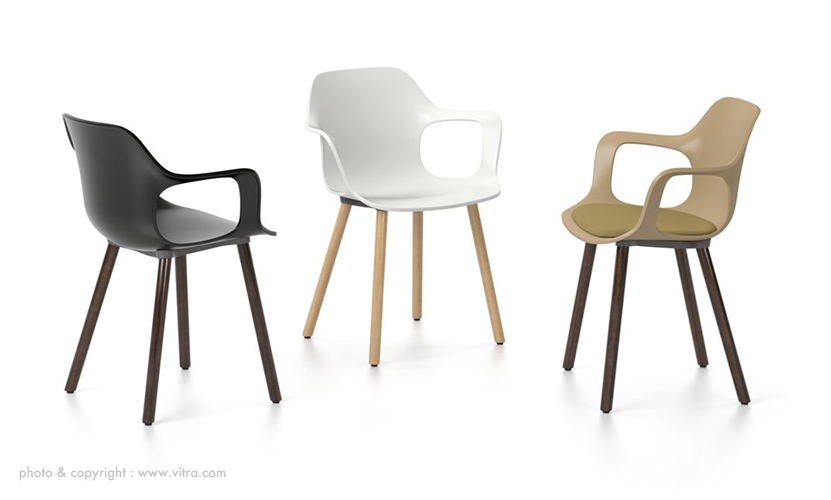 Vitra ヴィトラ HAL ハル RE Armchair Wood アームチェア ウッド ウッドベース 4本脚 ベース:2種類 カラー:8色 デザイン:ジャスパー・モリソン Vitra ヴィトラ HAL ハル RE Armchair Wood アームチェア ウッド ウッドベース 4本脚 ベース:2種類 カラー:8色 デザイン:ジャスパー・モリソン