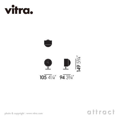 Vitra ヴィトラ Desk Clocks デスククロック Night Clock ナイト