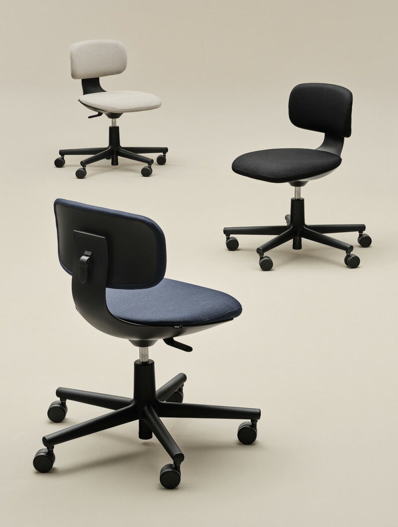 Vitra ヴィトラ Rookie ルーキー タスクチェア カラー:4色 ファブリック F30 Plano プラノ デザイン:コンスタンチン・グルチッチ Vitra ヴィトラ Rookie ルーキー タスクチェア カラー:4色 ファブリック F30 Plano プラノ デザイン:コンスタンチン・グルチッチ