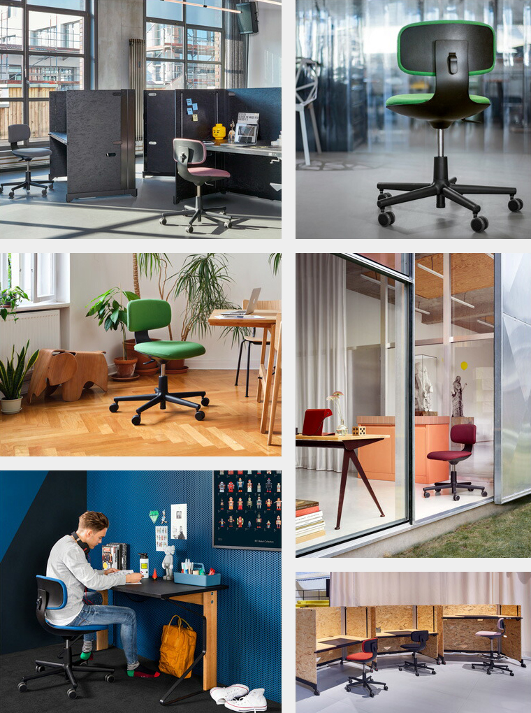 Vitra ヴィトラ Rookie ルーキー タスクチェア カラー:4色 ファブリック F30 Plano プラノ デザイン:コンスタンチン・グルチッチ Vitra ヴィトラ Rookie ルーキー タスクチェア カラー:4色 ファブリック F30 Plano プラノ デザイン:コンスタンチン・グルチッチ