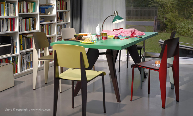 Vitra ヴィトラ Standard SP スタンダード エスピー カラー:背座 シトロン *レモン デザイン:ジャン・プルーヴェ Vitra ヴィトラ Standard SP スタンダード エスピー カラー:背座 シトロン *レモン デザイン:ジャン・プルーヴェ