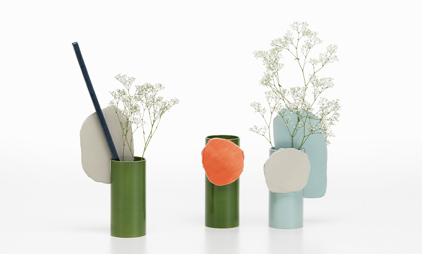 Vitra ヴィトラ Vases Decoupage ヴァース デクパージュ 花器 フラワーベース 3タイプ デザイン:ロナン&エルワン・ブルレック Vitra ヴィトラ Vases Decoupage ヴァース デクパージュ 花器 フラワーベース 3タイプ デザイン:ロナン&エルワン・ブルレック