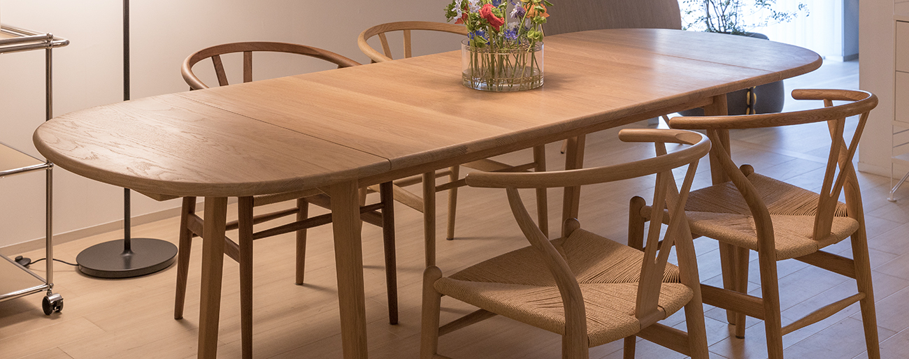 Carl Hansen & Søn（カール・ハンセン＆サン）テーブルコレクションキャンぺーン　ダイニングセット キャンペーン 2025