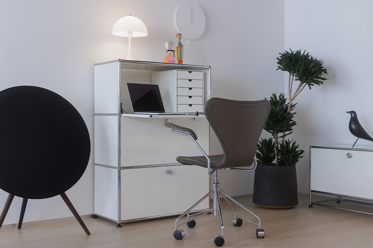 タイムレスに時を繋ぐデザイン収納システム家具「USMハラー」