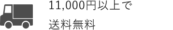 11,000円以上で送料無料