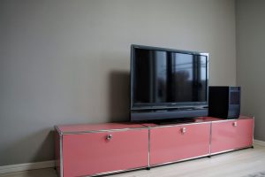 【納品事例】USMハラー50周年限定カラー TVボード