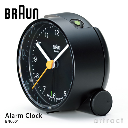 braun ブラウン alarm clock アラームクロック bnc001 カラー 2色