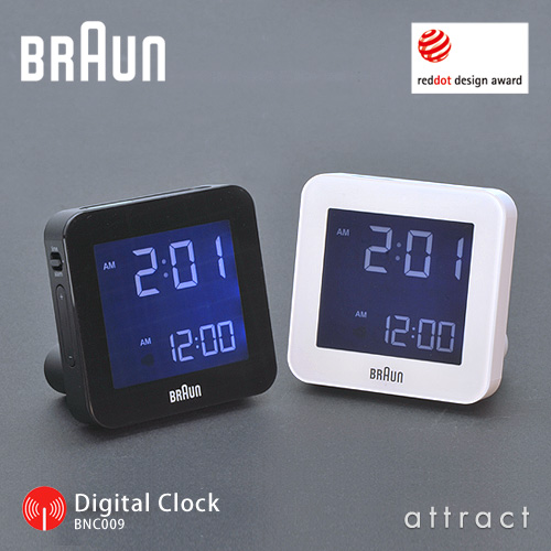 braun ブラウン digital alarm clock デジタルアラームクロック global
