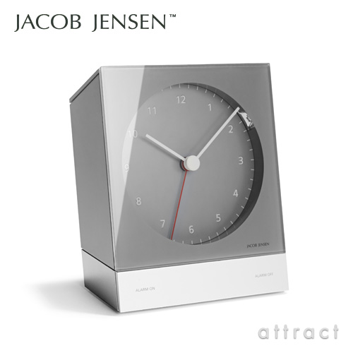 JACOB JENSEN ヤコブ・イェンセン Alarm Clock アラームクロック テーブルクロック アラーム機能（スヌーズ・ライト付き） カラー：3色