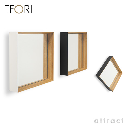 TEORI テオリ ZERO KAKU ゼロカク ミラー 鏡 30cm カラー：２色 