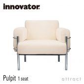 innovator イノベーター Pulpit 1P パルピット ソファ 1シーター 116 ファブリックカラー：12色 フレームカラー：3色