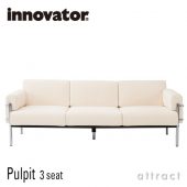 innovator イノベーター Pulpit 3P パルピット ソファ 3シーター 116 ファブリックカラー：12色 フレームカラー：3色