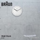 BRAUN ブラウン Wall Clock ウォールクロック BC06 カラー：2色 デザイン：デートリッヒ・ルブス