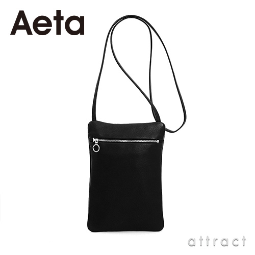 aetaミニショルダーバッグ Aeta アエタ ディアレザー スクエア ショルダー バッグ “SQUARE