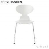 FRITZ HANSEN フリッツ・ハンセン ANT アリンコチェア 3101 チェア 4本脚 カラードアッシュ カラー：16色 ベースカラー：7色 デザイン：アルネ・ヤコブセン