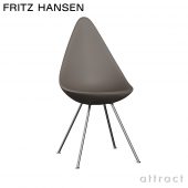 FRITZ HANSEN フリッツ・ハンセン DROP ドロップ 3110 チェア プラスチック カラー：6色 ベースカラー：5色 デザイン：アルネ・ヤコブセン