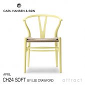 【2022年限定色】 Carl Hansen & Son CH24 SOFT BY ILSE CRAWFORD Yチェア ソフト カラー：HOLLYHOOK（ホリーホック） デザイン：ハンス J. ウェグナー × イルス・クロフォード
