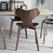 FRITZ HANSEN フリッツ・ハンセン GRAND PRIX グランプリチェア 4130 チェア ウッドレッグ