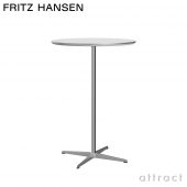 FRITZ HANSEN フリッツ・ハンセン CIRCULAR 円テーブル A922 円形ハイテーブル 75cm ラミネート天板 カラー：6色 4スターベースカラー：5色 デザイン：アルネ・ヤコブセン