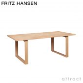 FRITZ HANSEN フリッツ・ハンセン ESSAY エッセイテーブル CM12 ダイニングテーブル 100×190cm オーク無垢材 カラー：2色 デザイン：セシリエ・マンツ