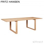 FRITZ HANSEN フリッツ・ハンセン ESSAY エッセイテーブル CM22 ダイニングテーブル 100×230cm オーク無垢材 カラー：2色 デザイン：セシリエ・マンツ