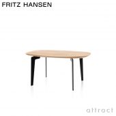 FRITZ HANSEN フリッツ・ハンセン JOIN ジョインテーブル FH21 コーヒーテーブル 楕円形 46×76cm 無垢材 カラー：2色