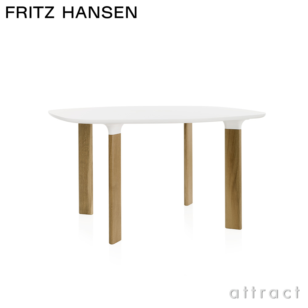 FRITZ HANSEN フリッツ・ハンセン ANALOG アナログテーブル JH43 ダイニングテーブル 105×130cm 無垢材ベース カラー：4色 デザイン：ハイメ・アジョン