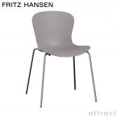 FRITZ HANSEN フリッツ・ハンセン NAP ナップ KS50 チェア プラスチック カラー：4色 ベース：クローム仕上げ デザイン：キャスパー・サルト