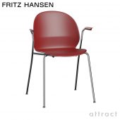 FRITZ HANSEN フリッツ・ハンセン N02 RECYCLE リサイクル アームチェア 再生プラスチック カラー：7色 ベース：クローム仕上げ デザイン：nendo（佐藤 オオキ）