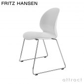 FRITZ HANSEN フリッツ・ハンセン N02 RECYCLE リサイクル チェア 再生プラスチック スレッド脚 カラー：7色 ベース：クローム仕上げ デザイン：nendo（佐藤 オオキ）