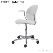 FRITZ HANSEN フリッツ・ハンセン N02 RECYCLE リサイクル アームチェア 再生プラスチック カラー：7色 デザイン：nendo（佐藤 オオキ） （シート高さ調整機能 42-55cm・回転機能・キャスター付き）