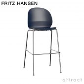 FRITZ HANSEN フリッツ・ハンセン N02 RECYCLE リサイクル バースツール 再生プラスチック カラー：7色 ベース：クローム仕上げ デザイン：nendo（佐藤 オオキ）