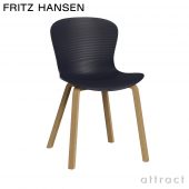 FRITZ HANSEN フリッツ・ハンセン NAP ナップ KS52 チェア プラスチック カラー：4色 ベース：ウッドレッグ（オーク） デザイン：キャスパー・サルト