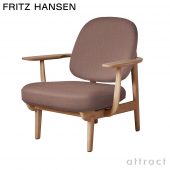 FRITZ HANSEN フリッツ・ハンセン FRED フレッド JH97 ラウンジチェア Christianshavn クリスチャンハウン カラー：26色 ウッドベース 無垢材 デザイン：ハイメ・アジョン