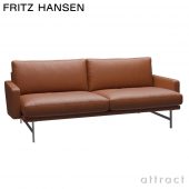 FRITZ HANSEN フリッツ・ハンセン LISSONI SOFA リッソーニソファ PL112S 2人掛けソファ W198cm エッセンシャルレザー カラー：5色 マットポリッシュ仕上げスチールベース デザイン：ピエロ・リッソーニ