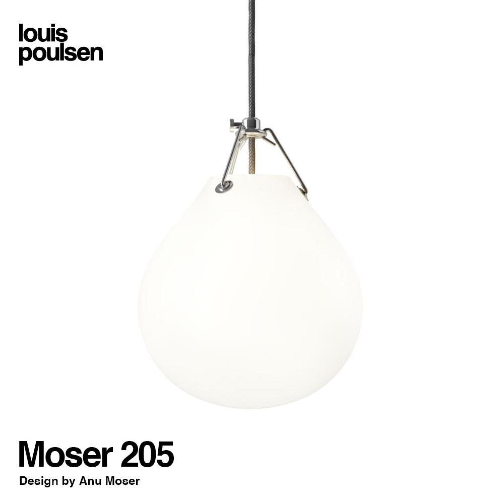 Louis Poulsen ルイスポールセン Moser 205 モザー 205 Φ205 ペンダントライト デザイン：アヌ・モザー