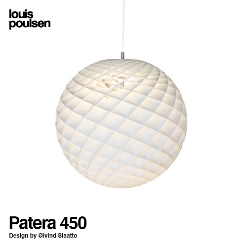 Louis Poulsen ルイスポールセン Patera パテラ ペンダントライト 照明 Φ450 カラー：マットホワイト デザイン：オイヴァン・スラート