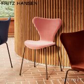 FRITZ HANSEN フリッツ・ハンセン SERIES 7 セブンチェア 3107 チェア フルパディング BELFAST ベルファスト ファブリックカラー：10色 ベースカラー：7色 デザイン：アルネ・ヤコブセン