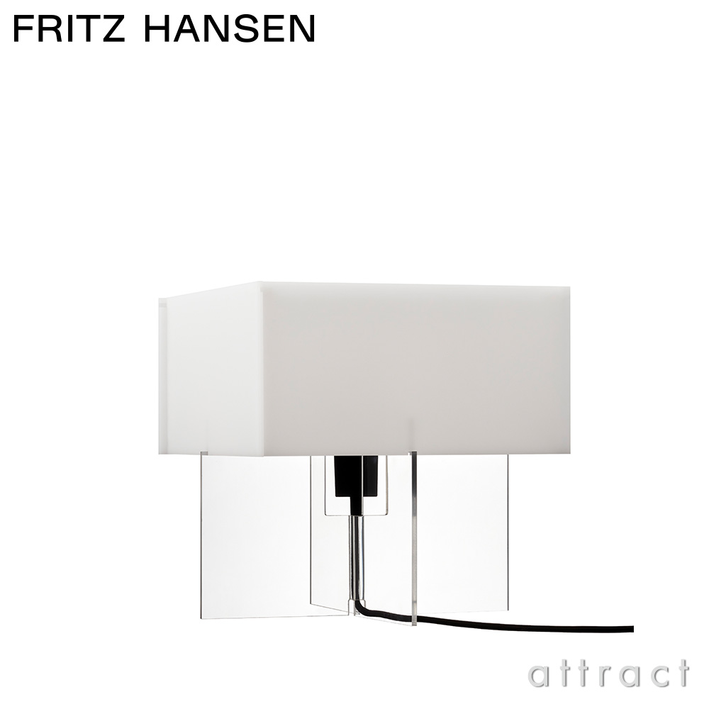 FRITZ HANSEN フリッツ・ハンセン CROSS-PLEX クロスプレックス T-300 テーブルランプ カラー：オパール/クリア デザイン：ボーディル・ケア