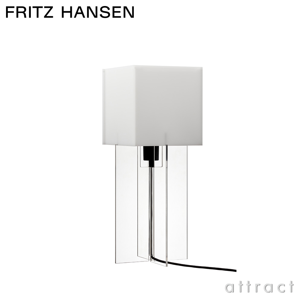 FRITZ HANSEN フリッツ・ハンセン CROSS-PLEX クロスプレックス T-500 テーブルランプ カラー：オパール/クリア デザイン：ボーディル・ケア