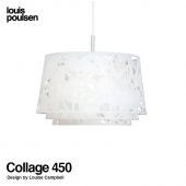 Louis Poulsen ルイスポールセン Collage 450コラージュ450 ペンダントライト Φ450mm カラー：マットホワイト デザイン：ルイーズ・キャンベル