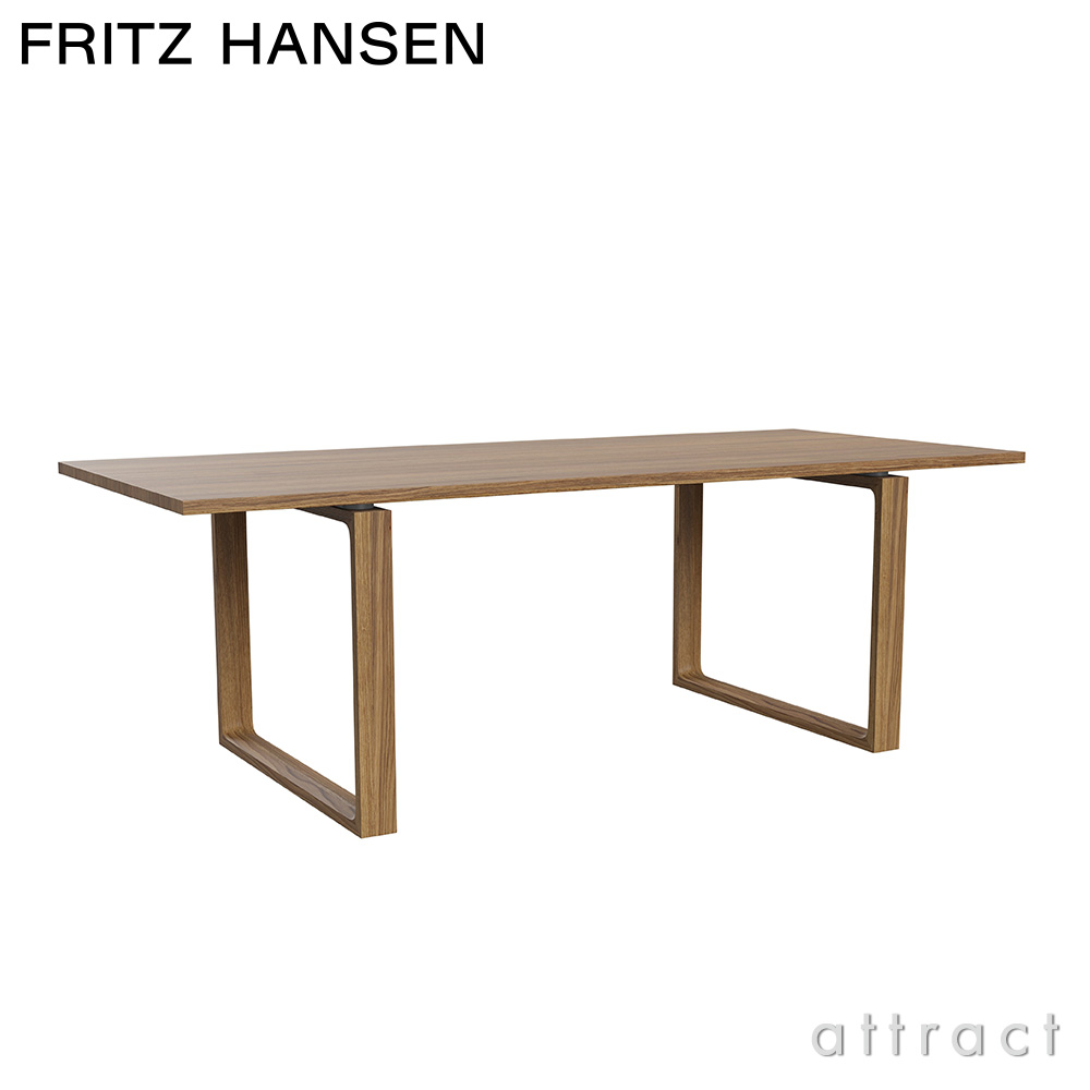 FRITZ HANSEN フリッツ・ハンセン ESSAY エッセイテーブル CM21 ダイニングテーブル 95×218cm オーク無垢材 カラー：2色 デザイン：セシリエ・マンツ