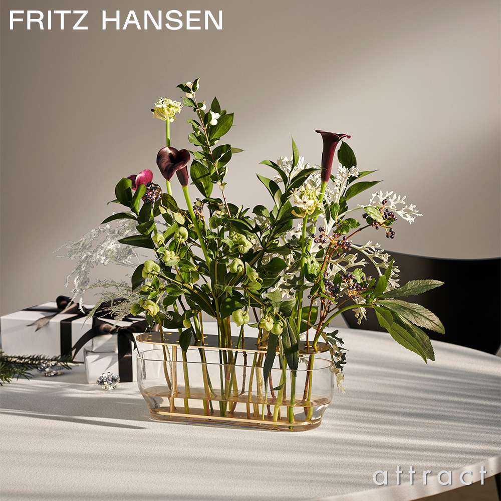 FRITZ HANSEN フリッツ・ハンセン IKEBANA VASE LONG イケバナ ベース ロング 花器 カラー：2色 デザイン：ハイメ・アジョン