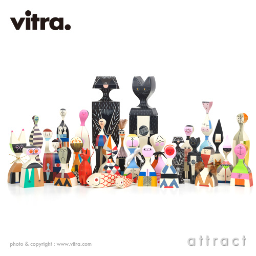 Vitra ヴィトラ Wooden Dolls ウッデン ドールズ 木製ギフトボックス付 デザイン：アレキサンダー・ジラルド