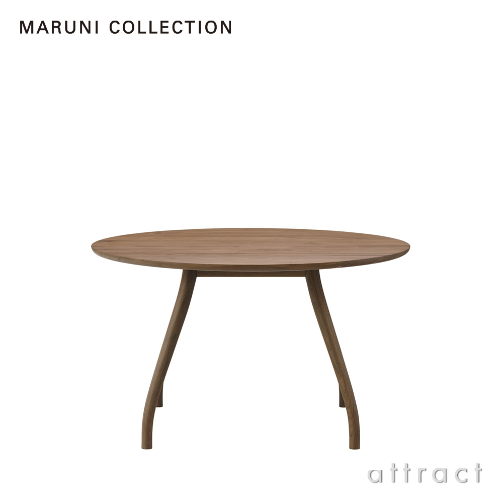 maruni マルニ木工 MARUNI COLLECTION マルニコレクション Tako タコ ラウンドテーブル 120 ウォルナット デザイン：深澤 直人
