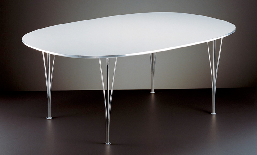 FRITZ HANSEN（フリッツ・ハンセン） 暮らしにエッセンスを 第1回「スーパー楕円テーブル（Bテーブル）」