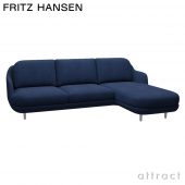 FRITZ HANSEN フリッツ・ハンセン LUNE ルネソファ JH302 3シーターソファ右シェーズロング Linara リナーラ カラー：6色 ベース：3色 デザイン：ハイメ・アジョン