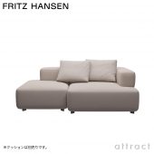 FRITZ HANSEN フリッツ・ハンセン ALPHABET SOFA アルファベットソファ PL210-4 2シーター ソファ W210cm コーナー位置：右コーナー Christianshavn クリスチャンハウン カラー：26色 （単色張り） デザイン：ピエロ・リッソーニ