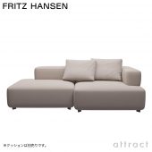 FRITZ HANSEN フリッツ・ハンセン ALPHABET SOFA アルファベットソファ PL240-5 2シーター ソファ W240cm コーナー位置：右コーナー Christianshavn クリスチャンハウン カラー：26色 （単色張り） デザイン：ピエロ・リッソーニ